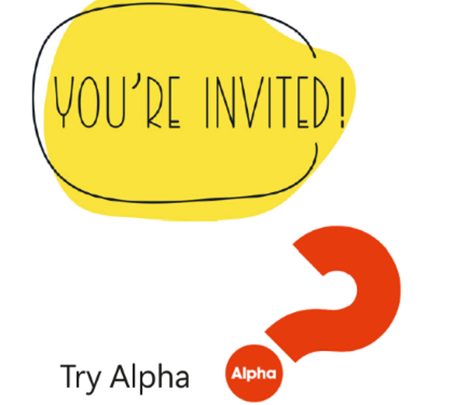 Curious about faith?*Try Alpha starting 18th Sep 2024