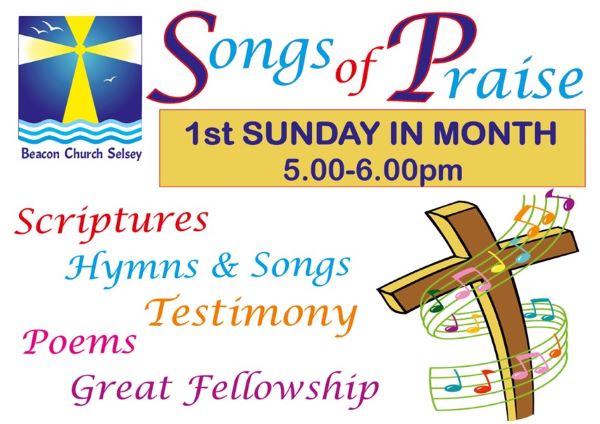 Songs of Praise Flyer